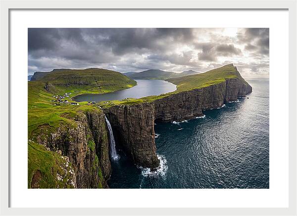 Vagar Island Serenity From Above