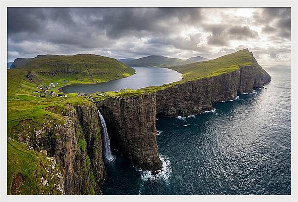 Vagar Island Serenity From Above