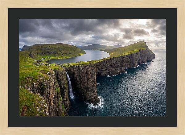 Vagar Island Serenity From Above