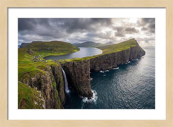 Vagar Island Serenity From Above
