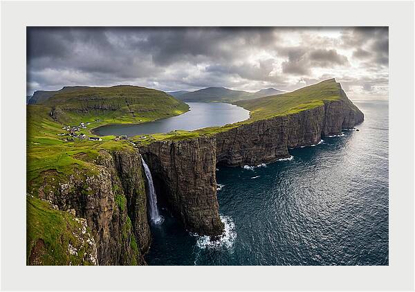 Vagar Island Serenity From Above