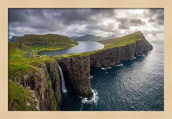 Vagar Island Serenity From Above
