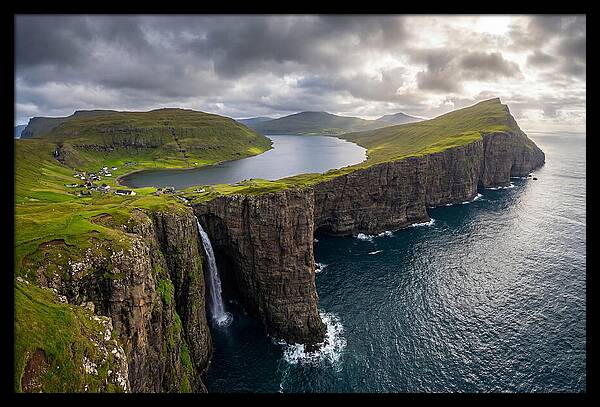 Vagar Island Serenity From Above