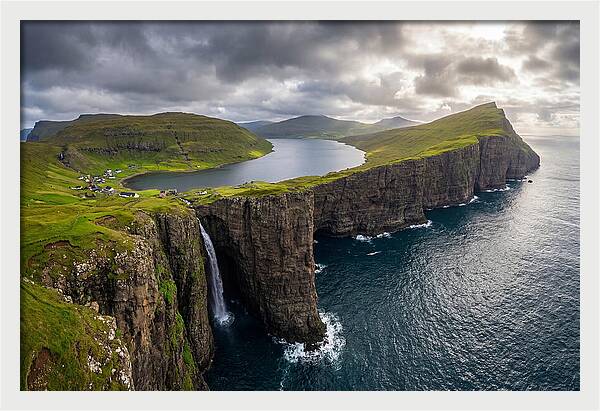 Vagar Island Serenity From Above