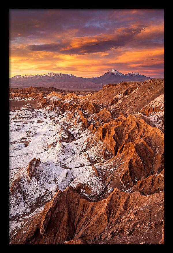 Valle De La Luna At Sunset