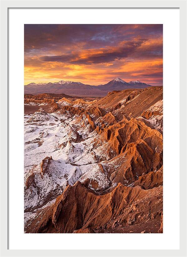 Valle De La Luna At Sunset