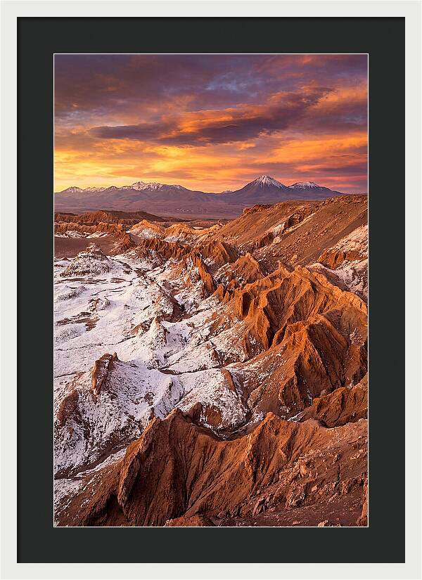 Valle De La Luna At Sunset