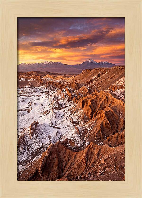 Valle De La Luna At Sunset