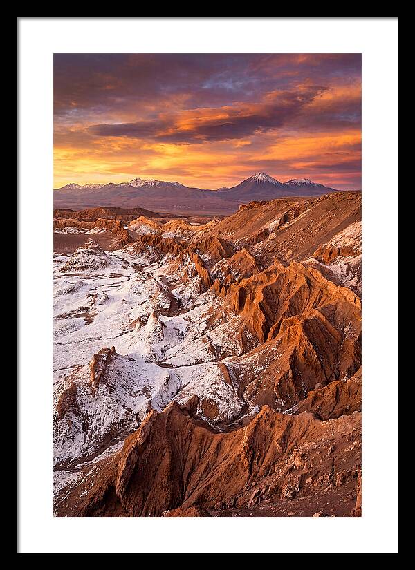 Valle De La Luna At Sunset