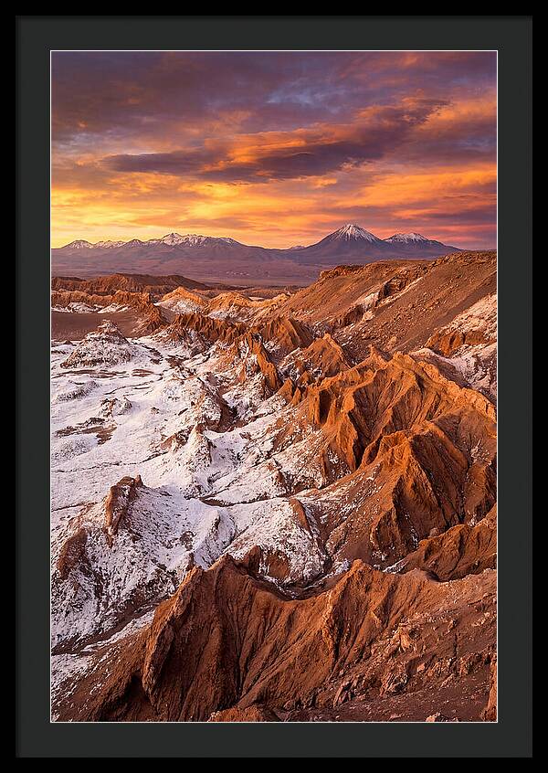 Valle De La Luna At Sunset
