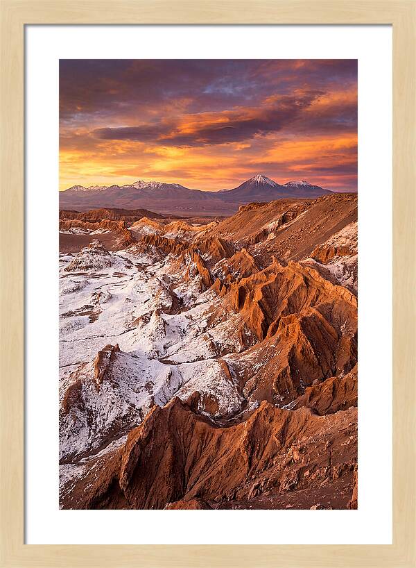 Valle De La Luna At Sunset