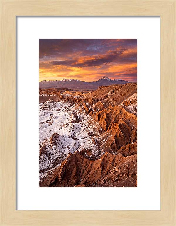 Valle De La Luna At Sunset