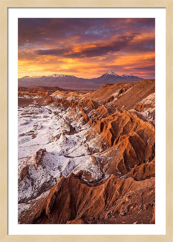 Valle De La Luna At Sunset