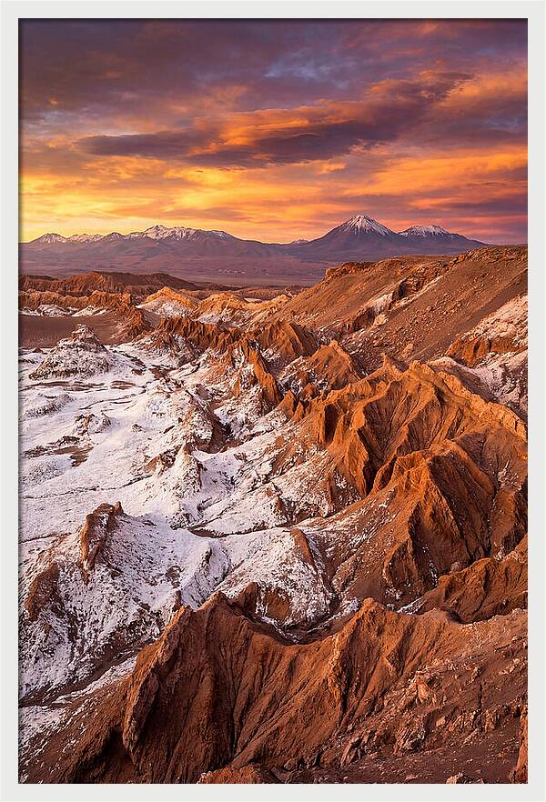 Valle De La Luna At Sunset