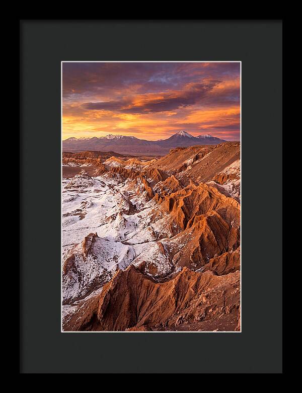 Valle De La Luna At Sunset