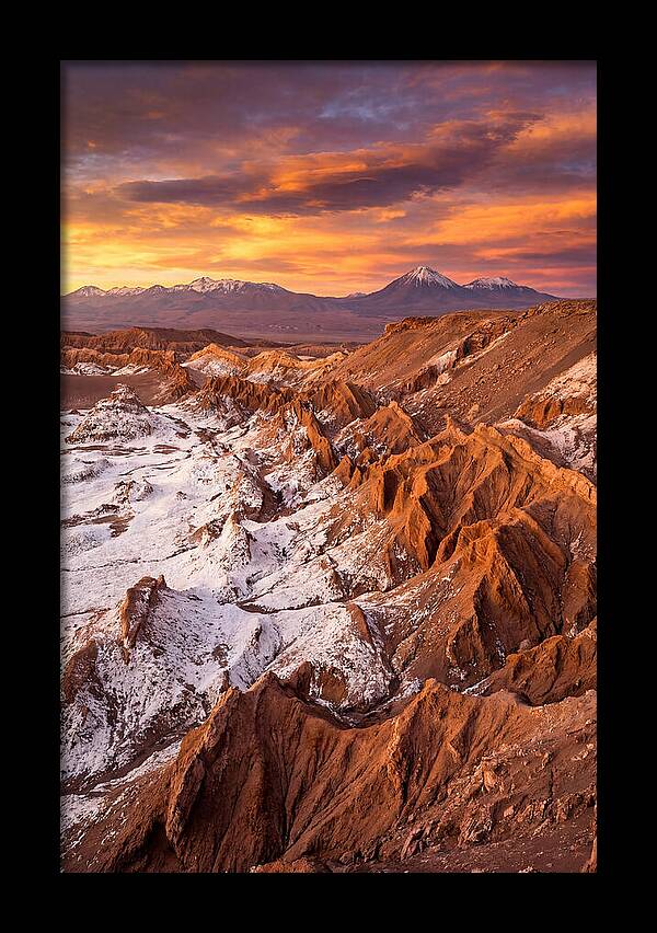 Valle De La Luna At Sunset