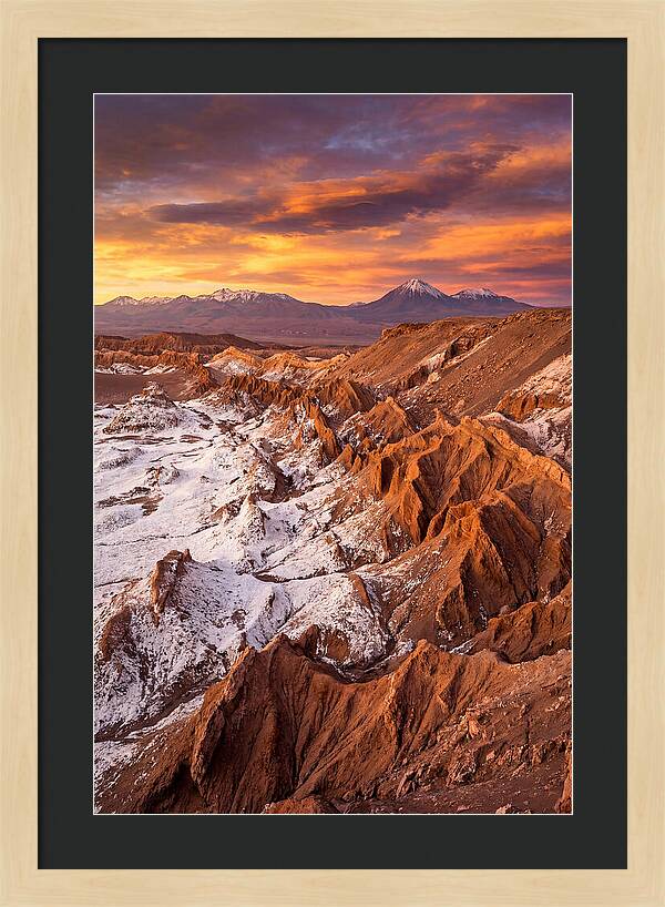 Valle De La Luna At Sunset