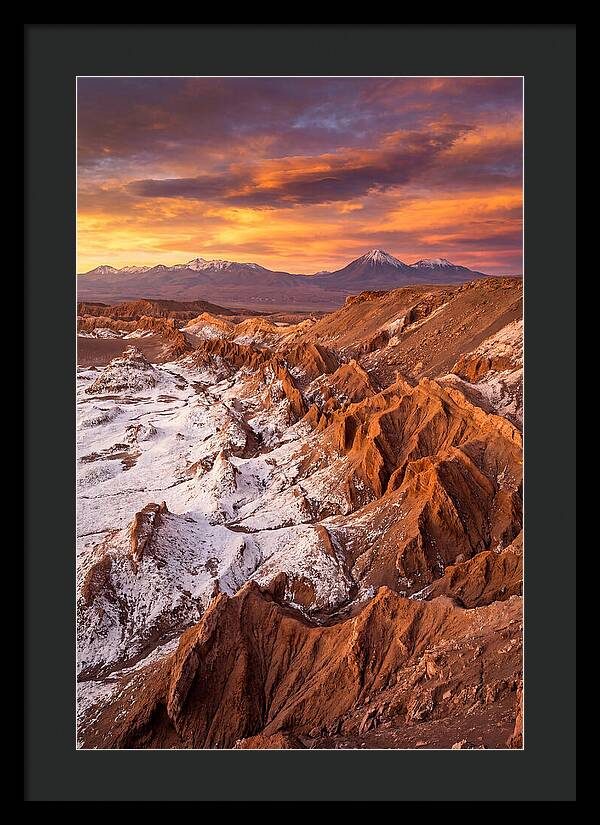 Valle De La Luna At Sunset