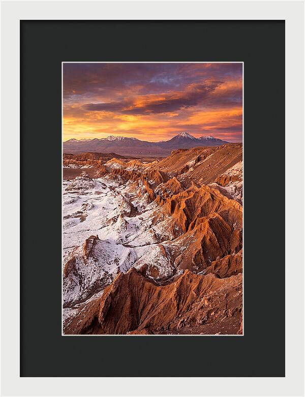 Valle De La Luna At Sunset