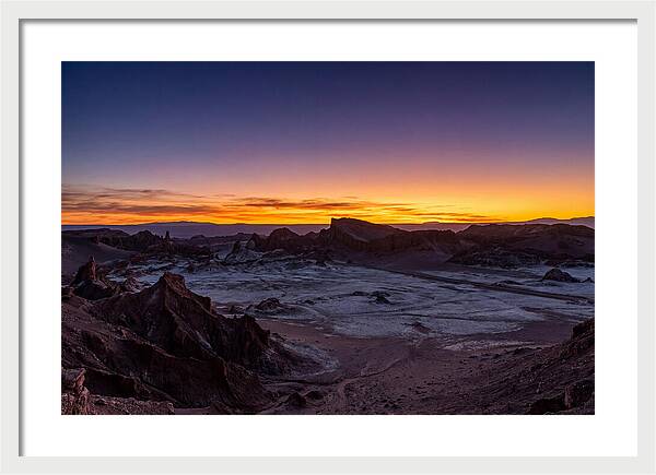 Valle De La Luna Dusk Serenity