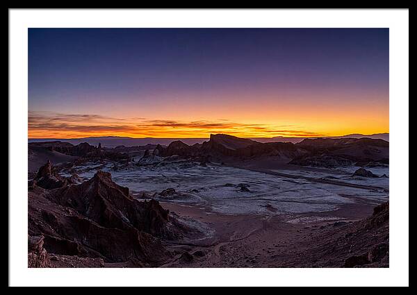 Valle De La Luna Dusk Serenity