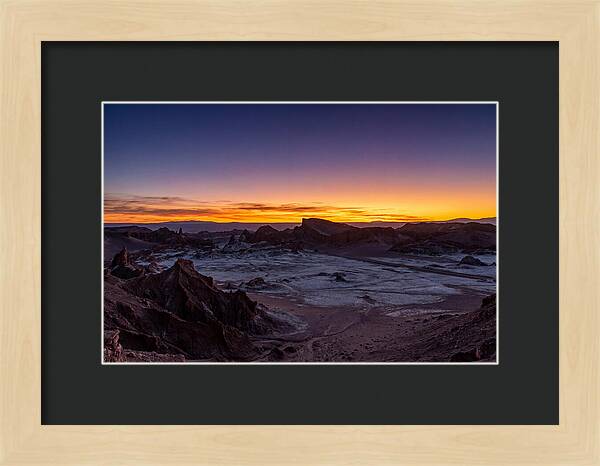 Valle De La Luna Dusk Serenity