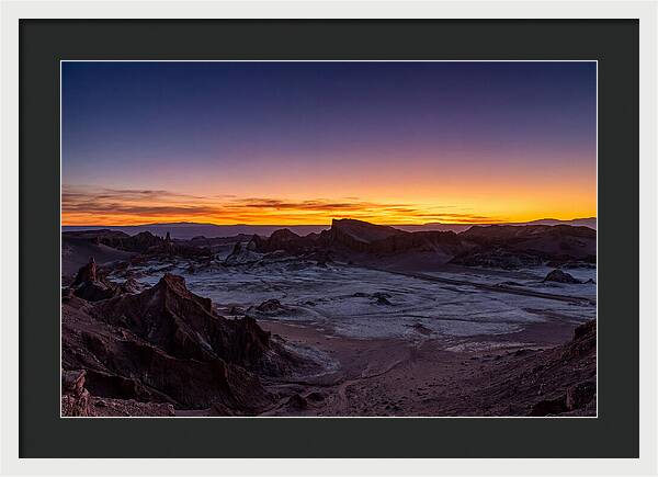Valle De La Luna Dusk Serenity