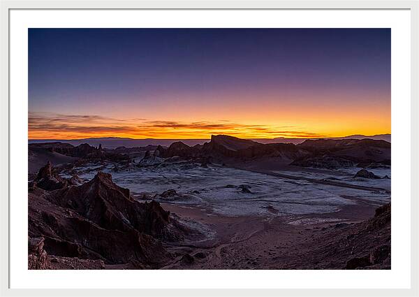 Valle De La Luna Dusk Serenity