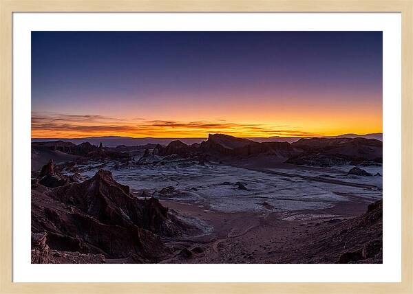 Valle De La Luna Dusk Serenity