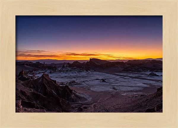 Valle De La Luna Dusk Serenity