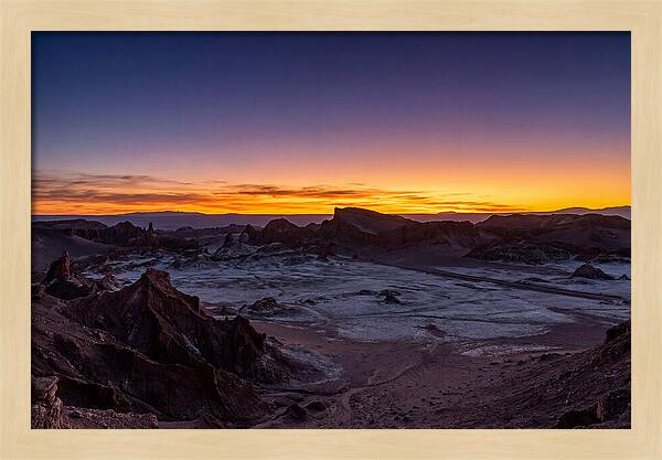 Valle De La Luna Dusk Serenity