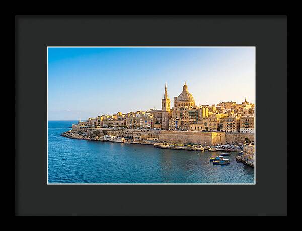 Valletta Skyline From Sliema