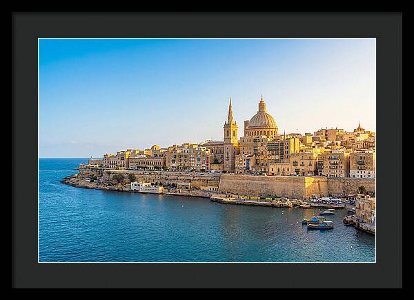 Valletta Skyline From Sliema