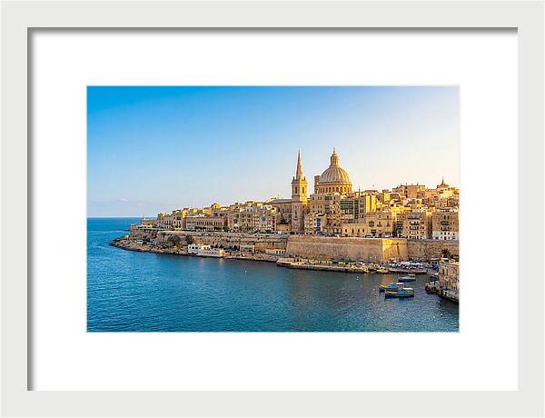 Valletta Skyline From Sliema