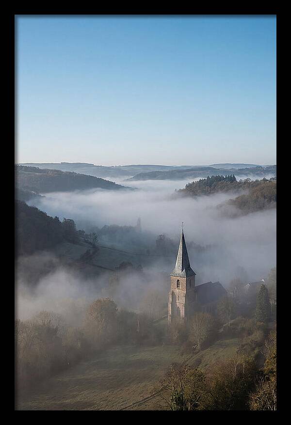 Valley Embraced By Morning Fog