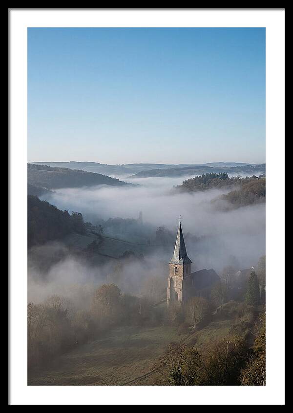 Valley Embraced By Morning Fog