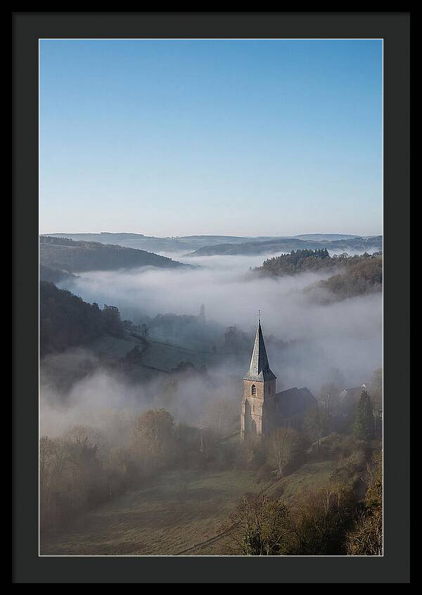 Valley Embraced By Morning Fog