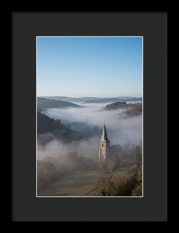 Valley Embraced By Morning Fog