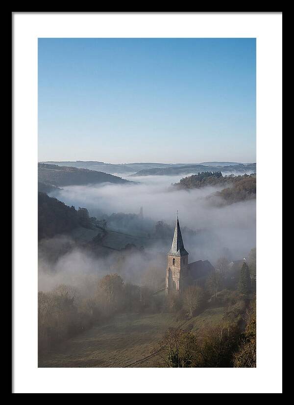 Valley Embraced By Morning Fog
