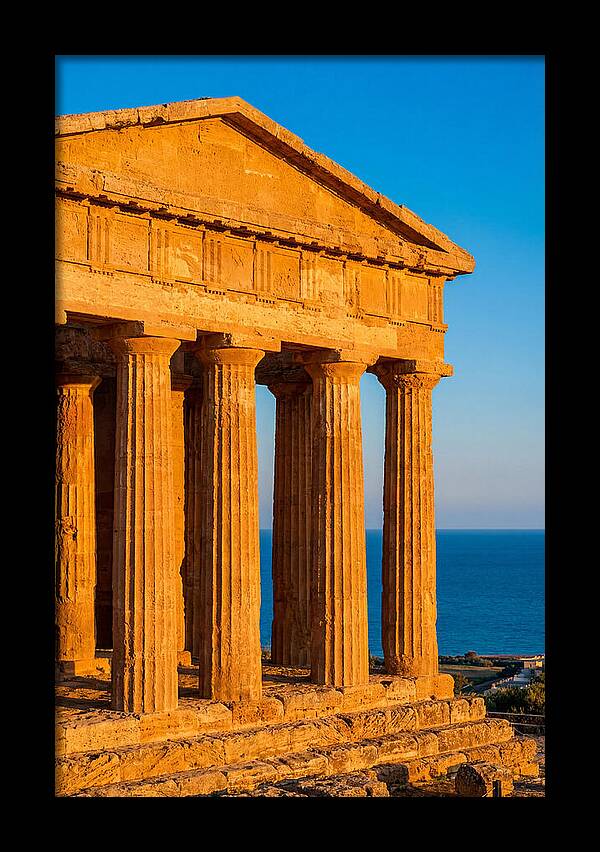 Valley Of The Temples At Sunset
