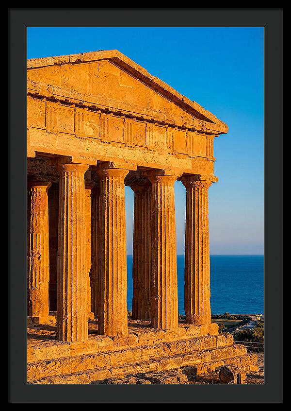 Valley Of The Temples At Sunset