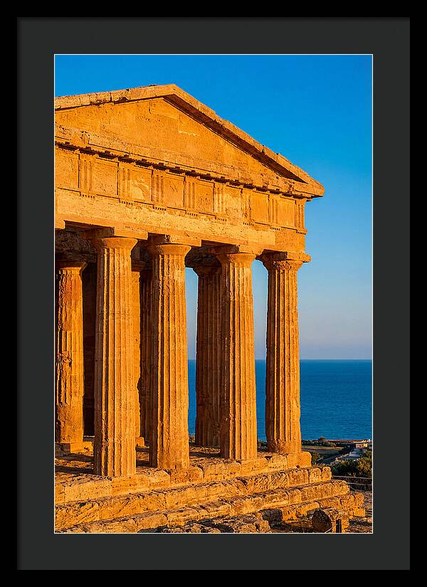 Valley Of The Temples At Sunset