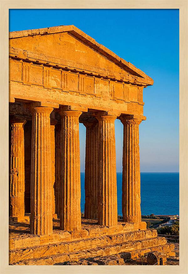 Valley Of The Temples At Sunset