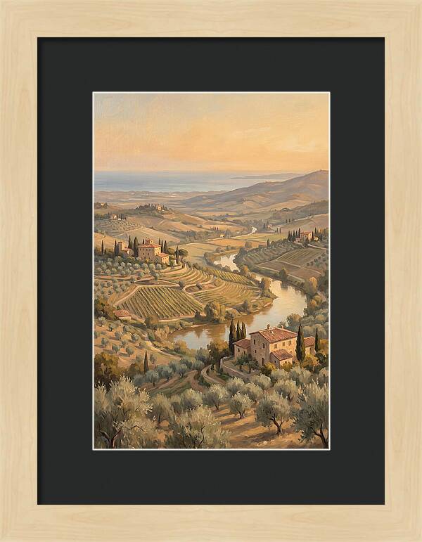 Valley View Overlooking Olive Groves