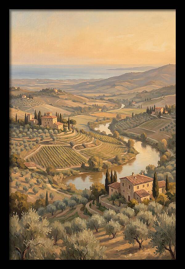 Valley View Overlooking Olive Groves