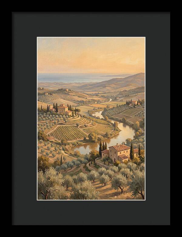 Valley View Overlooking Olive Groves