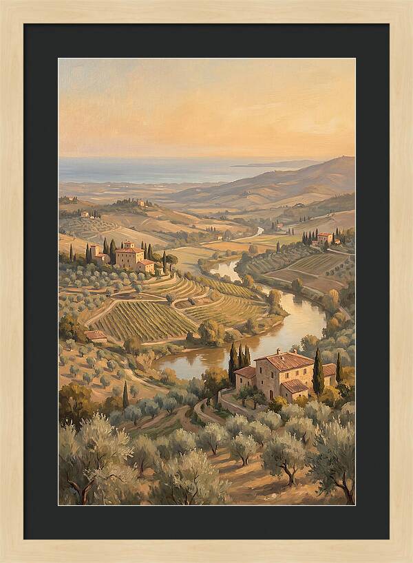 Valley View Overlooking Olive Groves