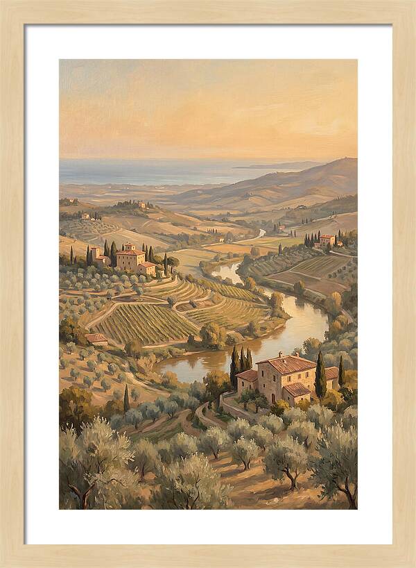 Valley View Overlooking Olive Groves