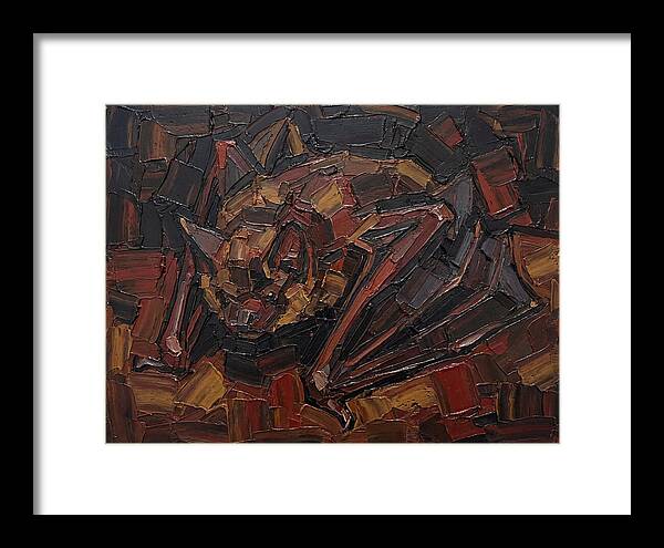 Vampire Bat In Bold Colors