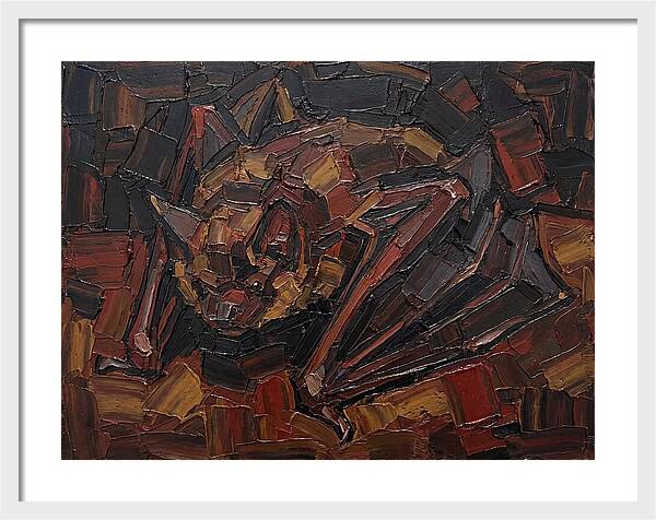 Vampire Bat In Bold Colors